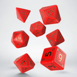 RuneQuest Red & Gold Dice Set