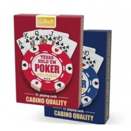 Karty Plastik Poker - TREFL