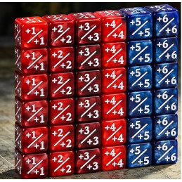 Kości Positive Counters 16mm