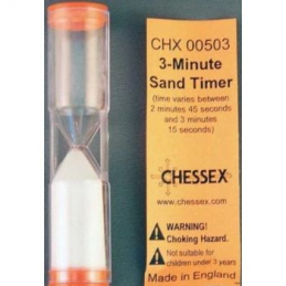 Chessex 3-Minute Sand Timer